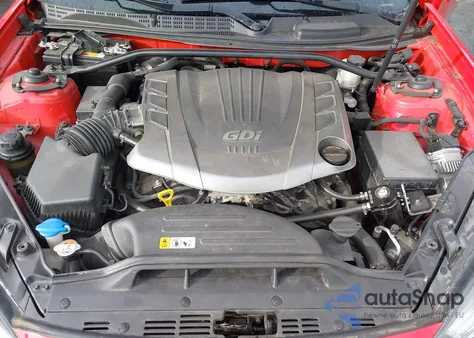 2013 Hyundai Genesis 3.8 Track from USA, damaged, VIN KMHHU6KJ3DU112656